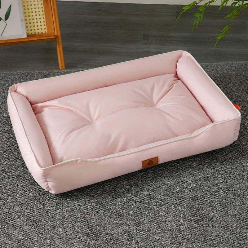 Premium Waterproof Dog Bed - 600D Oxford Cloth with Thickened PP Cotton Filling for Ultimate Comfort and Durability