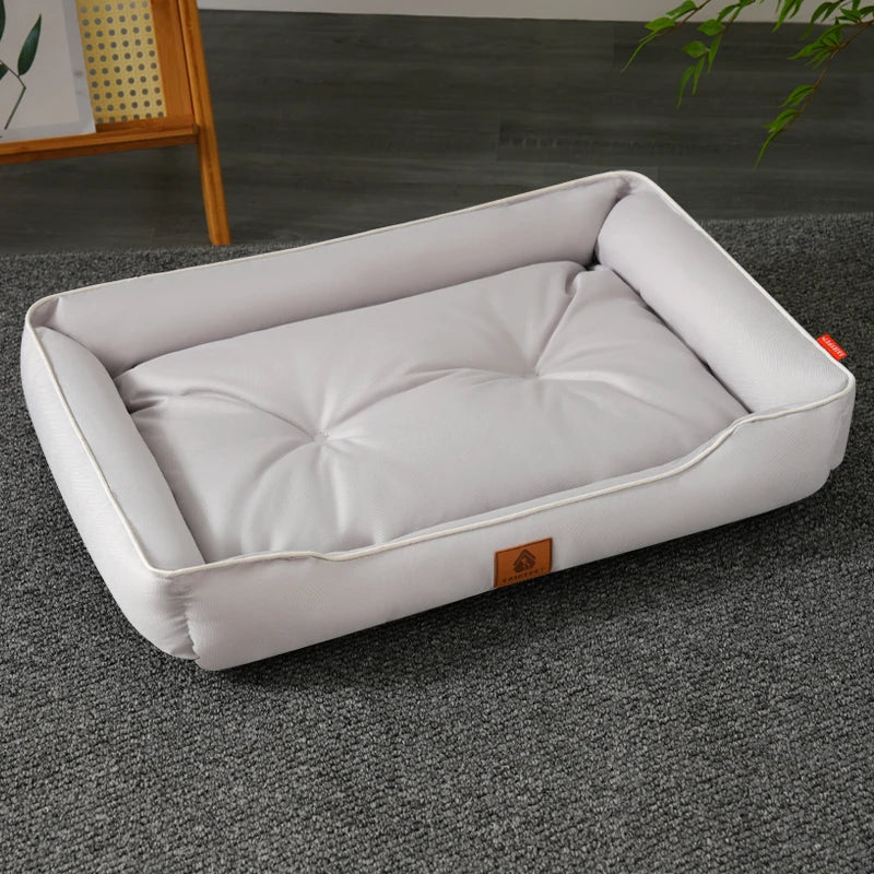 Premium Waterproof Dog Bed - 600D Oxford Cloth with Thickened PP Cotton Filling for Ultimate Comfort and Durability