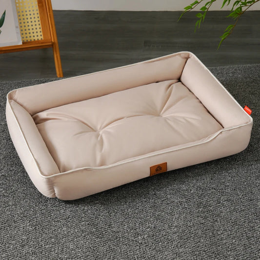 Premium Waterproof Dog Bed - 600D Oxford Cloth with Thickened PP Cotton Filling for Ultimate Comfort and Durability