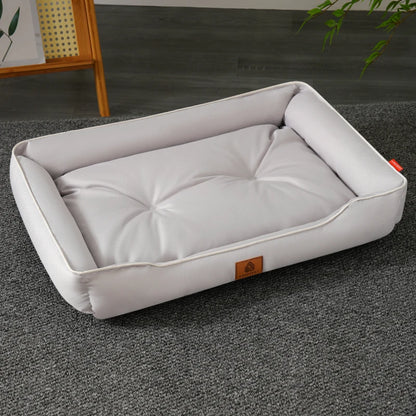 Premium Waterproof Dog Bed - 600D Oxford Cloth with Thickened PP Cotton Filling for Ultimate Comfort and Durability